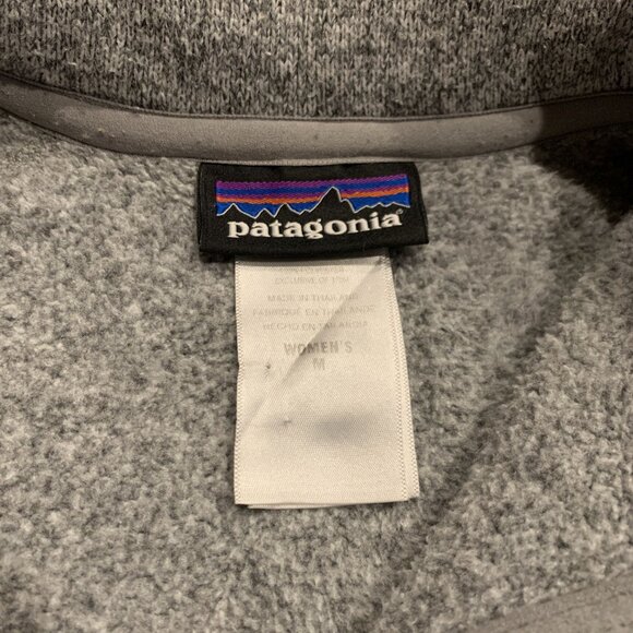 Patagonia Better Sweater Fleece Jacket Women's Medium M Gray Full Zip Outdoor - Picture 3 of 8